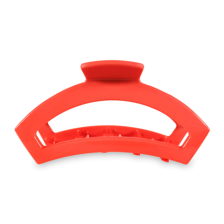 Teletie Unbreakable Open Claw Clip-190 - ACCESSORIES - HATS/HEADWEAR-LEATHER & LACE-Tiny-Coral-[option4]-[option5]-[option6]-Leather & Lace Boutique Shop