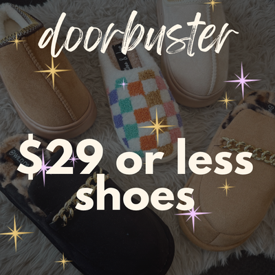 BF25 - $29 or less shoes
