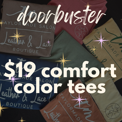 BF25 - $19 comfort color tees