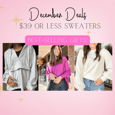 DOORBUSTER - $39 or LESS Sweaters