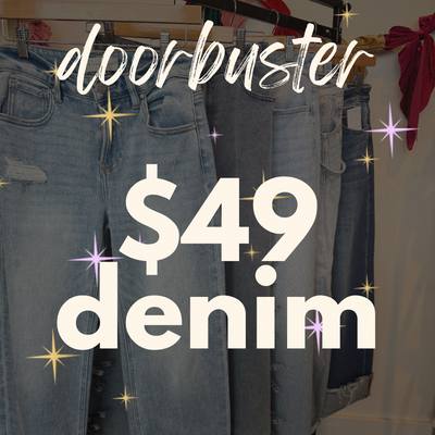 BF25 - $49 or less denim