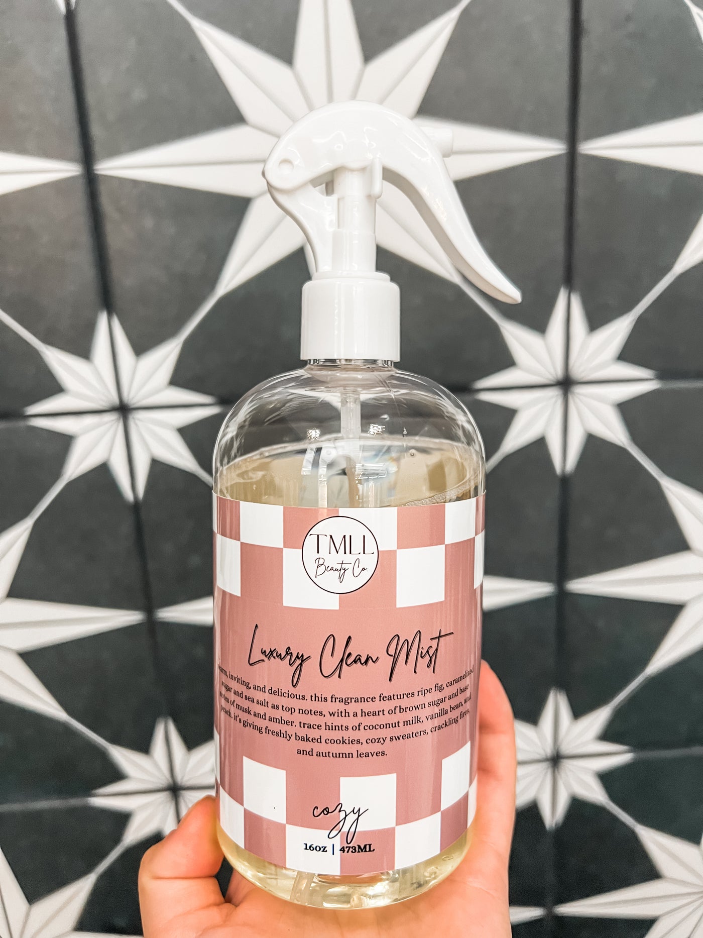TMLL Luxury Clean Mist All Purpose Cleaner - Cozy-250 - TMLL Beauty Co - Fragrance-TMLL Beauty Co-[option4]-[option5]-[option6]-Leather & Lace Boutique Shop