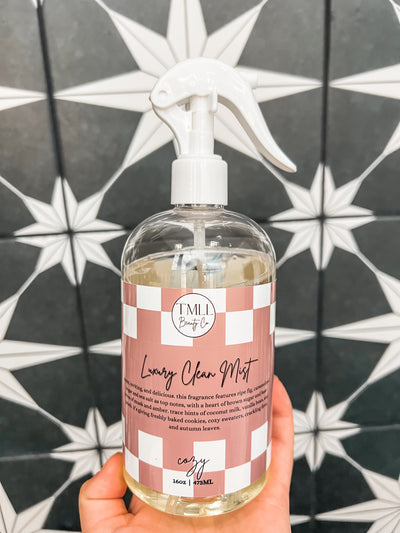 TMLL Luxury Clean Mist All Purpose Cleaner - Cozy-250 - TMLL Beauty Co - Fragrance-TMLL Beauty Co-[option4]-[option5]-[option6]-Leather & Lace Boutique Shop