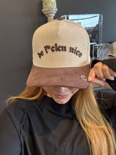 Be F*ckin Nice-190 - ACCESSORIES - HATS/HEADWEAR-THE HAPPIEST-[option4]-[option5]-[option6]-Leather & Lace Boutique Shop