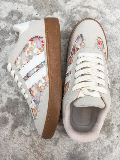 Arielle Floral Mesh Sneakers-180 - SHOES-MAKERS-[option4]-[option5]-[option6]-Leather & Lace Boutique Shop