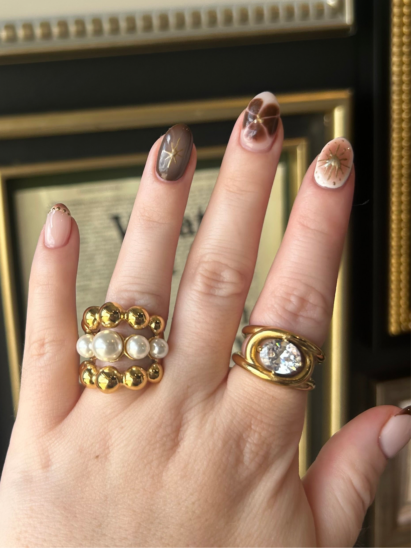 The Emma Ring-190 - ACCESSORIES - JEWELRY-CHANSUTT PEARLS-[option4]-[option5]-[option6]-Leather & Lace Boutique Shop