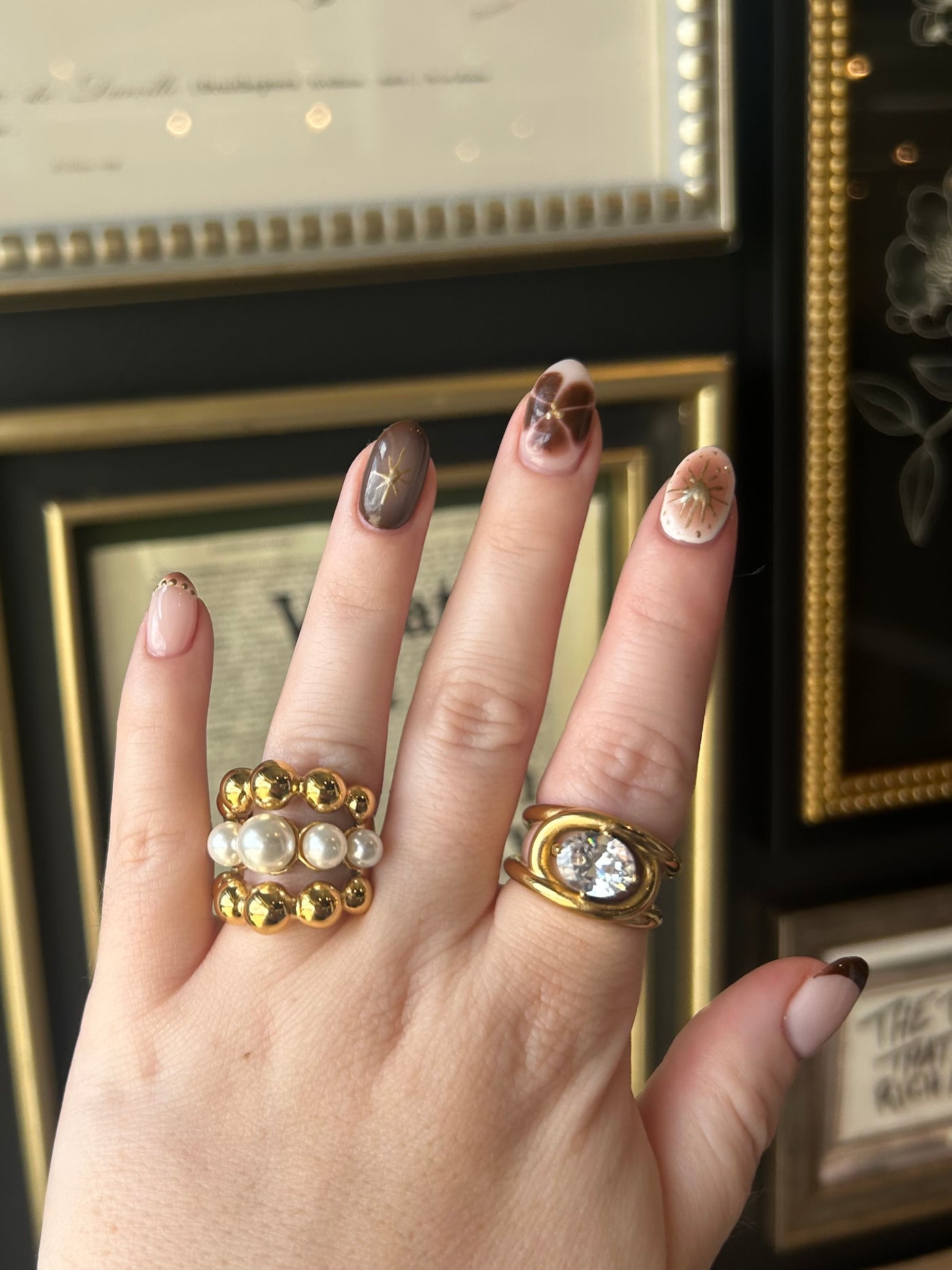 The Emma Ring-190 - ACCESSORIES - JEWELRY-CHANSUTT PEARLS-[option4]-[option5]-[option6]-Leather & Lace Boutique Shop