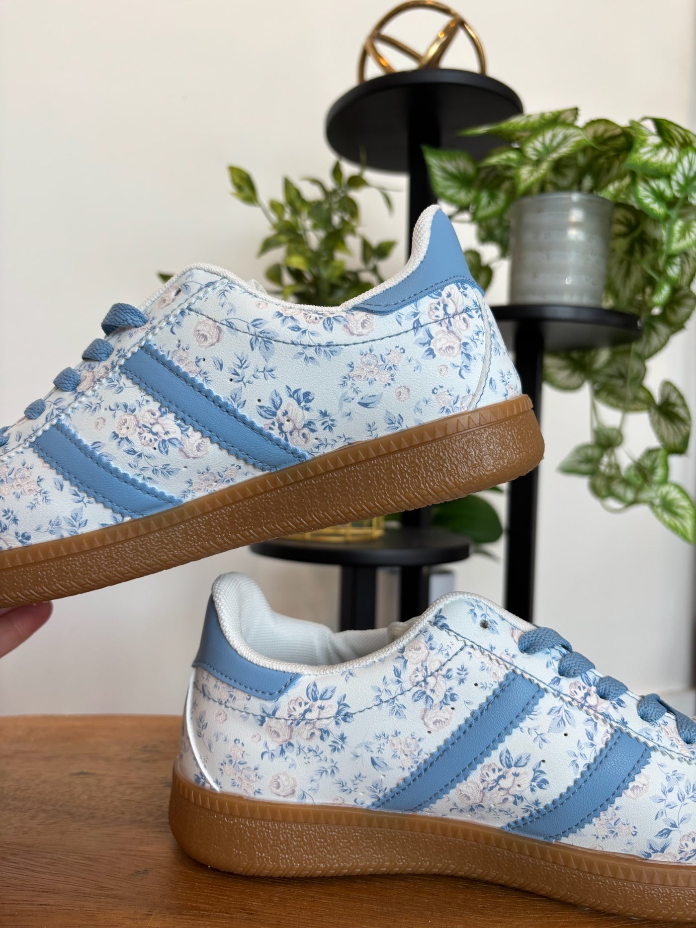 Emily Floral Sneakers-180 - SHOES-LEMONADE-[option4]-[option5]-[option6]-Leather & Lace Boutique Shop