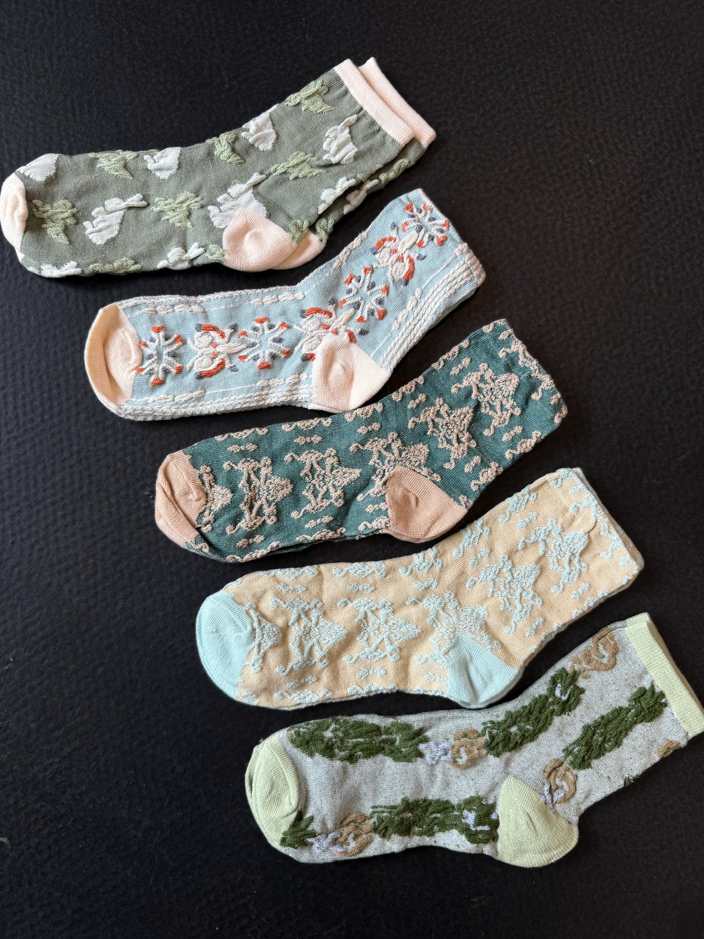 Assorted Sock Bundle- Blue-Leather & Lace - Tuscaloosa/Birmingham-[option4]-[option5]-[option6]-Leather & Lace Boutique Shop