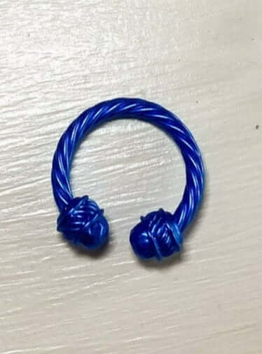 Metal Cable Rings-190 - ACCESSORIES - JEWELRY-LEATHER AND LACE-Bright Blue-[option4]-[option5]-[option6]-Leather & Lace Boutique Shop