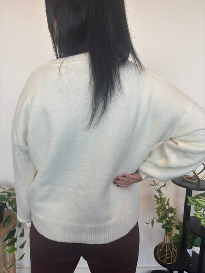 Retro Cat Sweater-130 - TOPS - SWEATERS/SWEATSHIRTS-ADORA-[option4]-[option5]-[option6]-Leather & Lace Boutique Shop