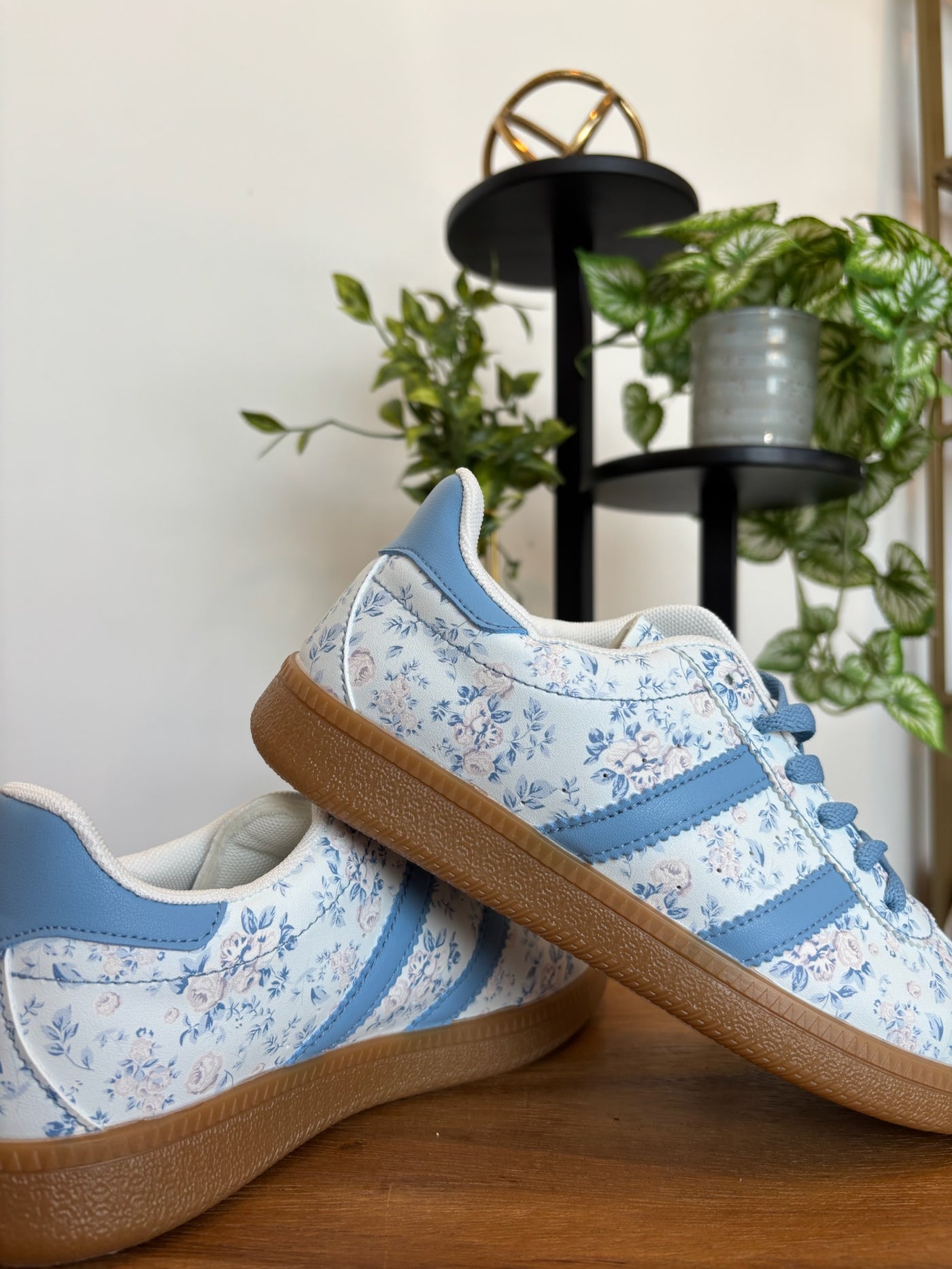 Emily Floral Sneakers-180 - SHOES-LEMONADE-[option4]-[option5]-[option6]-Leather & Lace Boutique Shop