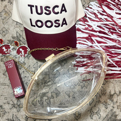 Touchdown Football Stadium Bag-190 - ACCESSORIES - BAGS/BELTS-UNNICA-[option4]-[option5]-[option6]-Leather & Lace Boutique Shop