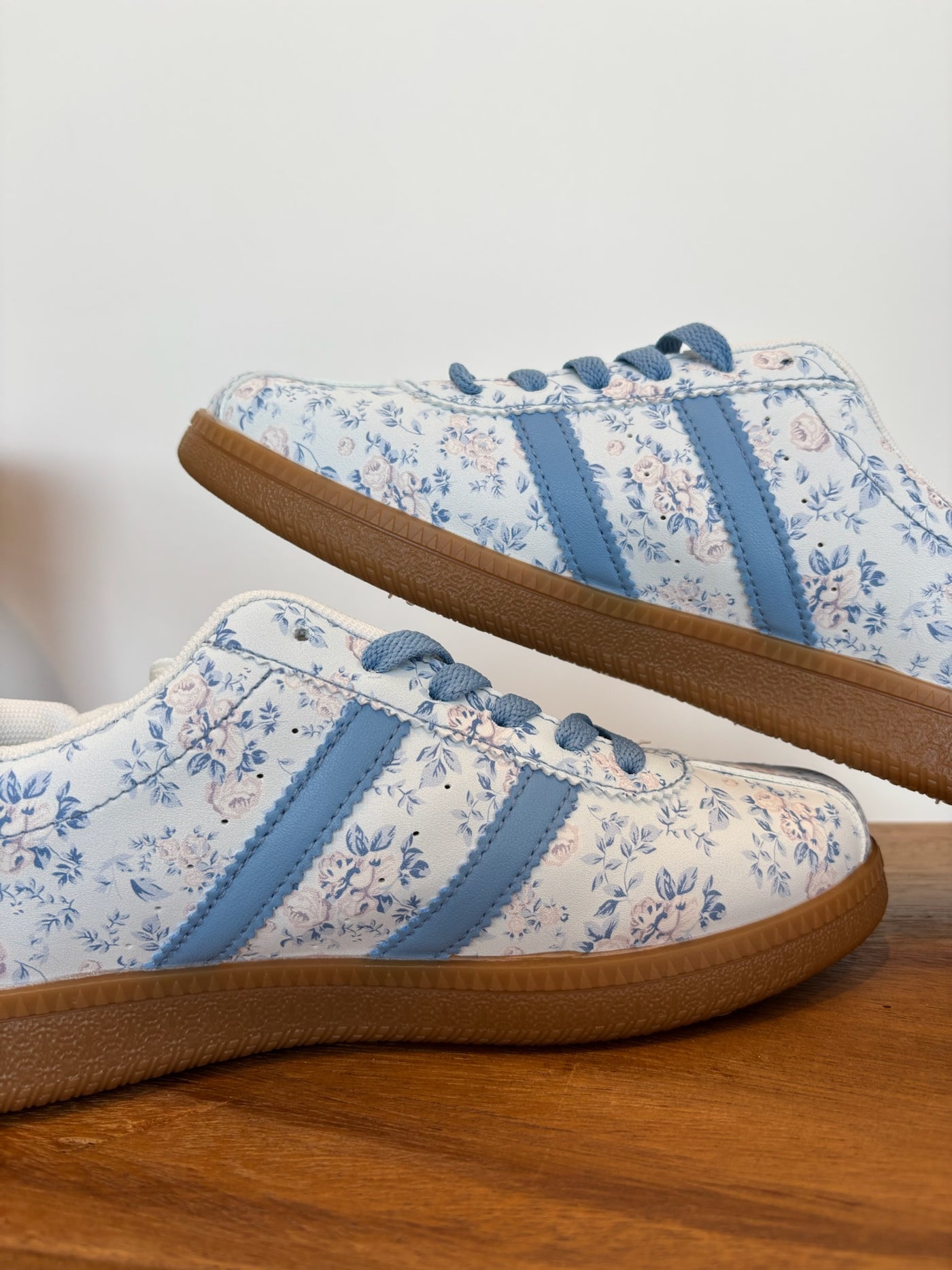 Emily Floral Sneakers-180 - SHOES-LEMONADE-[option4]-[option5]-[option6]-Leather & Lace Boutique Shop
