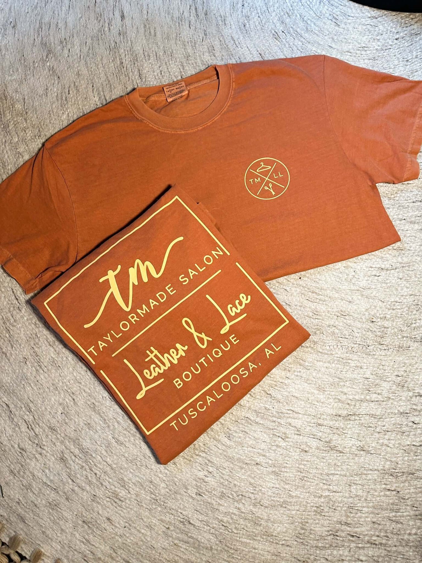 TMLL Comfort Color Tee - Holiday Collection-120 - TOPS - GRAPHIC TEES-COMFORT COLOR-S-Yam-[option4]-[option5]-[option6]-Leather & Lace Boutique Shop