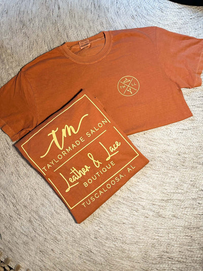 TMLL Comfort Color Tee - Holiday Collection-120 - TOPS - GRAPHIC TEES-COMFORT COLOR-S-Yam-[option4]-[option5]-[option6]-Leather & Lace Boutique Shop