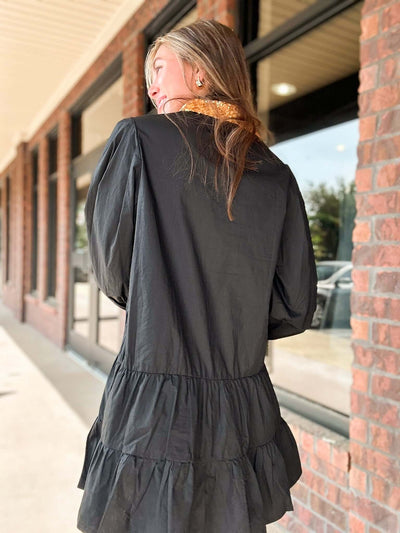 Sequin Nutcracker Tiered Dress-170 - DRESSES / ROMPERS / SETS-FANTASTIC FAWN-[option4]-[option5]-[option6]-Leather & Lace Boutique Shop
