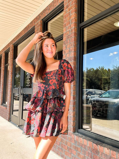 BuddyLove Jessa Nightshades Dress-170 - DRESSES / ROMPERS / SETS-BUDDYLOVE-[option4]-[option5]-[option6]-Leather & Lace Boutique Shop