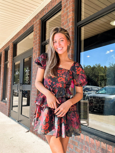BuddyLove Jessa Nightshades Dress-170 - DRESSES / ROMPERS / SETS-BUDDYLOVE-[option4]-[option5]-[option6]-Leather & Lace Boutique Shop