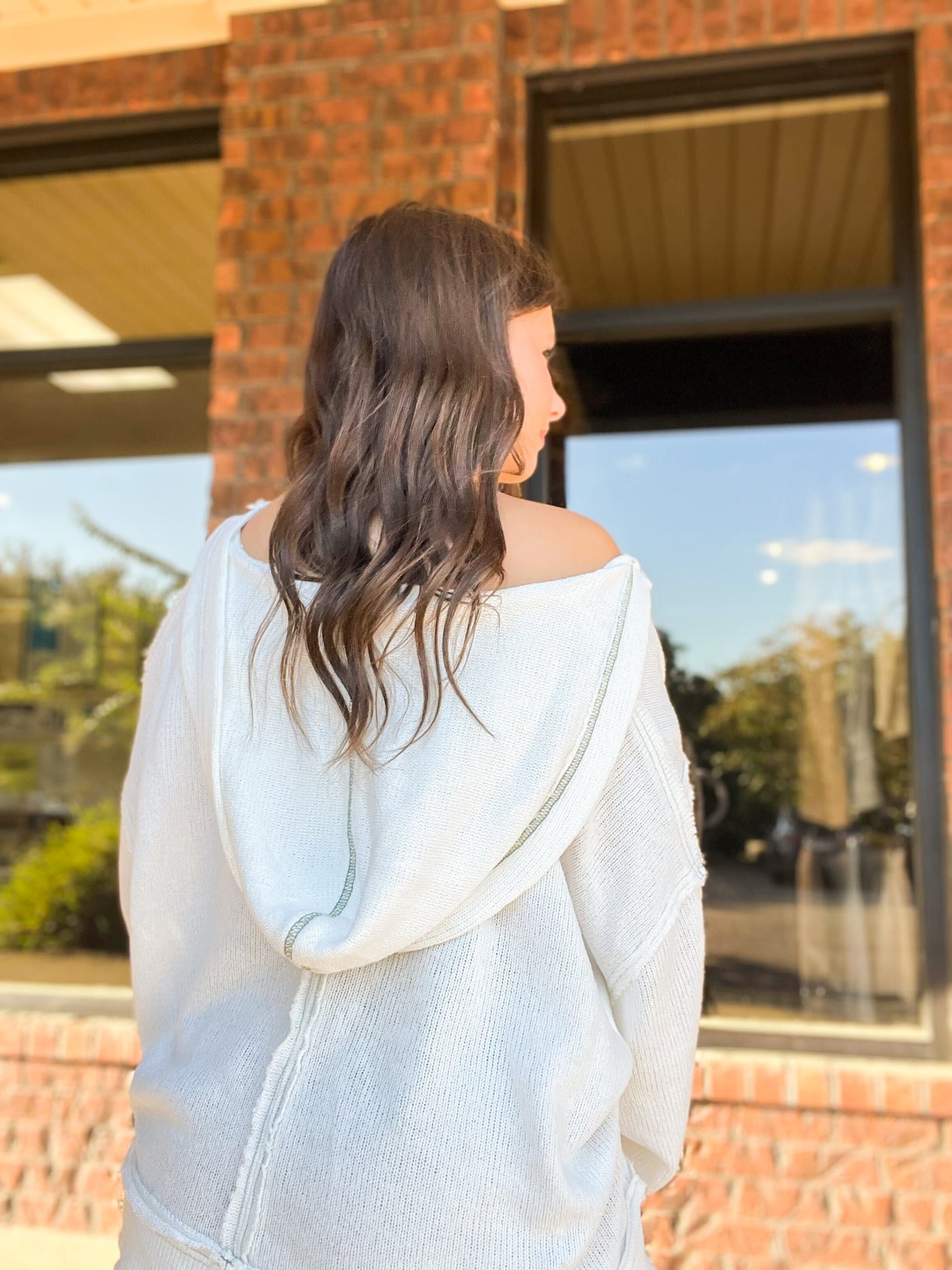 Relaxed Round Neck Knit Pullover-130 - TOPS - SWEATERS/SWEATSHIRTS-POL CLOTHING-[option4]-[option5]-[option6]-Leather & Lace Boutique Shop