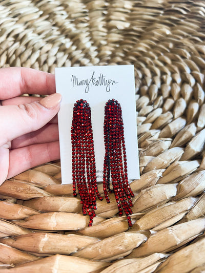 Merlot Gunmetal Threaders-190 - ACCESSORIES - JEWELRY-MARY KATHRYN DESIGN-[option4]-[option5]-[option6]-Leather & Lace Boutique Shop