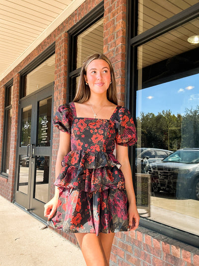 BuddyLove Jessa Nightshades Dress-170 - DRESSES / ROMPERS / SETS-BUDDYLOVE-[option4]-[option5]-[option6]-Leather & Lace Boutique Shop