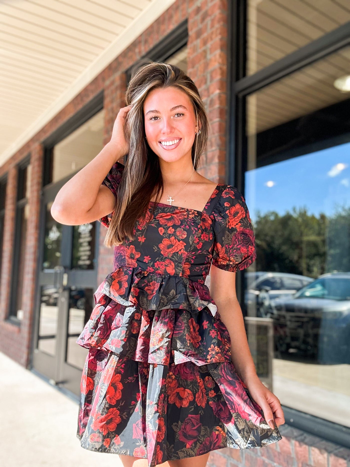 BuddyLove Jessa Nightshades Dress-170 - DRESSES / ROMPERS / SETS-BUDDYLOVE-[option4]-[option5]-[option6]-Leather & Lace Boutique Shop