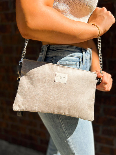 De La Mur Mole Clutch Bag-190 - ACCESSORIES - BAGS/BELTS-DE LA MUR-[option4]-[option5]-[option6]-Leather & Lace Boutique Shop