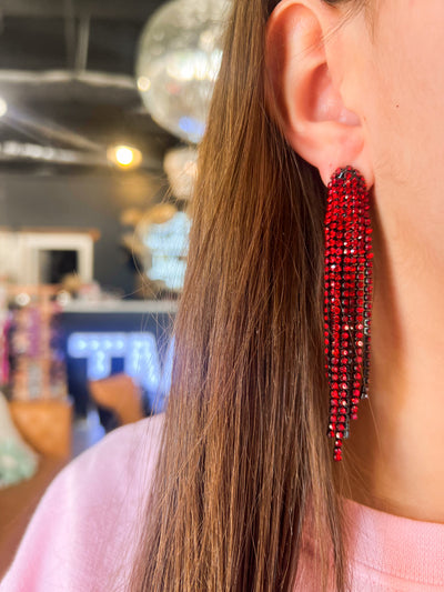 Merlot Gunmetal Threaders-190 - ACCESSORIES - JEWELRY-MARY KATHRYN DESIGN-[option4]-[option5]-[option6]-Leather & Lace Boutique Shop