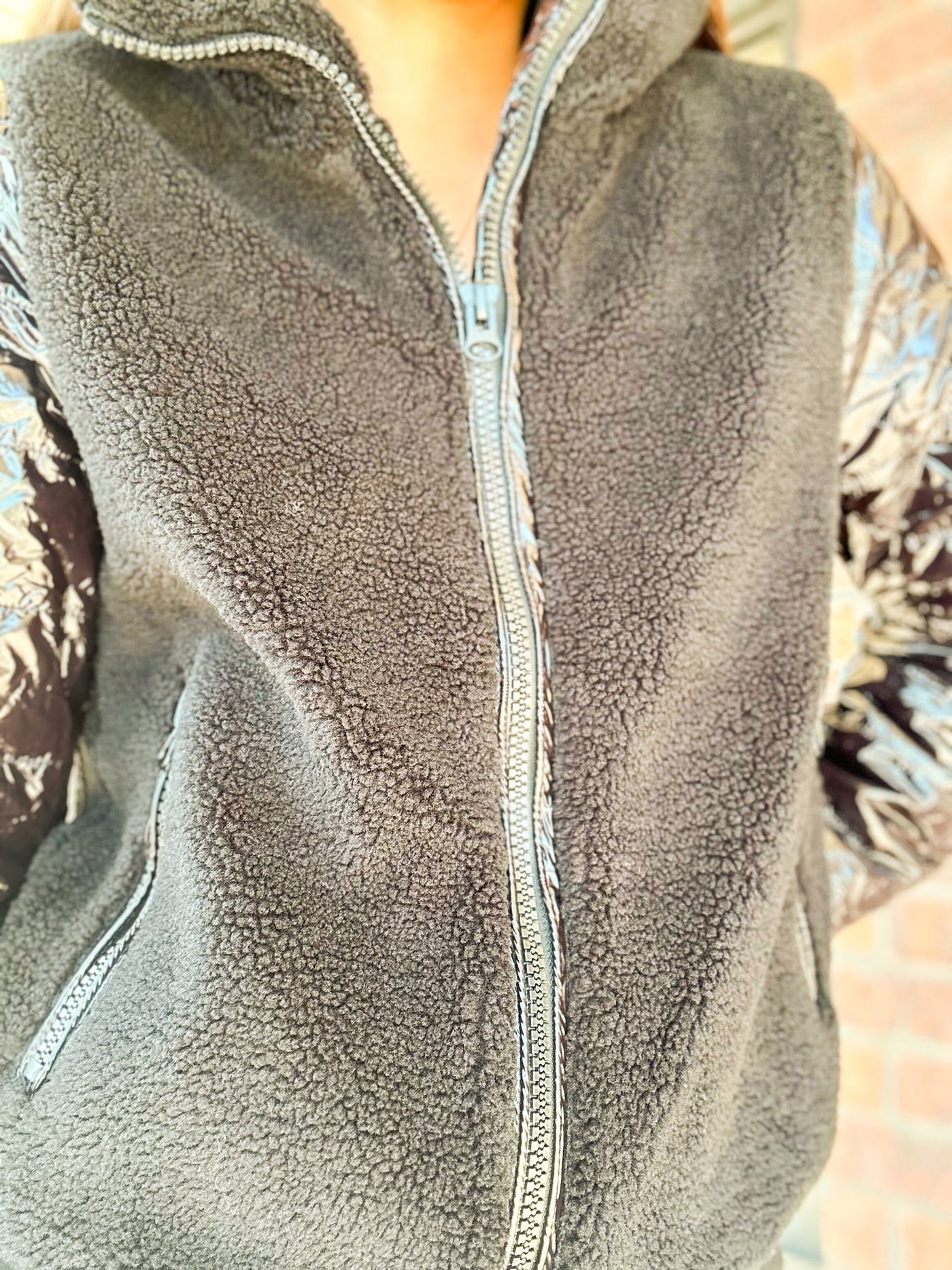 BuddyLove Brody Sherpa & Leather Jacket-140 - TOPS - LAYERS/OUTERWEAR-BUDDYLOVE-[option4]-[option5]-[option6]-Leather & Lace Boutique Shop