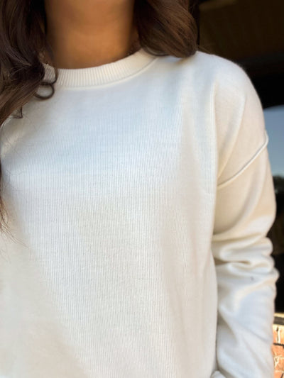 Not Your Girl Reverse Seam Long Sleeve Top-110 - TOPS - LONG SLEEVE-HYFVE-[option4]-[option5]-[option6]-Leather & Lace Boutique Shop