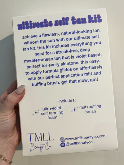 TMLL Ultimate Self Tan Kit-250 - TMLL Beauty Co - Tan-TMLL Beauty Co-[option4]-[option5]-[option6]-Leather & Lace Boutique Shop