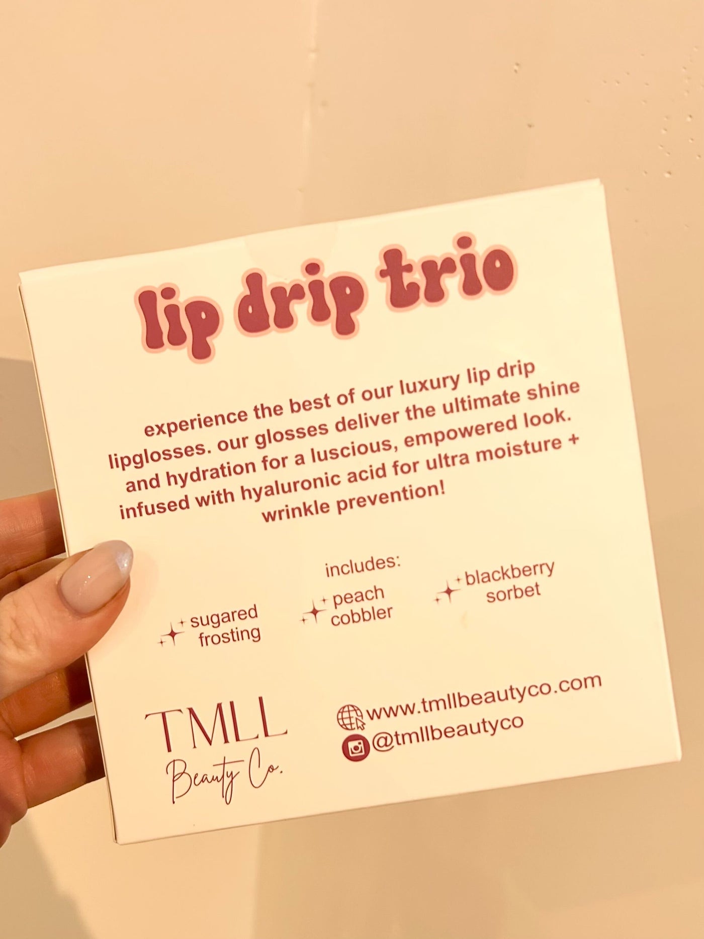 TMLL Lip Drip Trio Kit-250 - TMLL Beauty Co - Makeup-TMLL Beauty Co-[option4]-[option5]-[option6]-Leather & Lace Boutique Shop