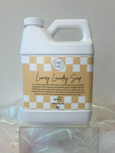 Exotic Luxury Laundry Soap-250 - TMLL Beauty Co-TMLL Beauty Co-32 oz-[option4]-[option5]-[option6]-Leather & Lace Boutique Shop