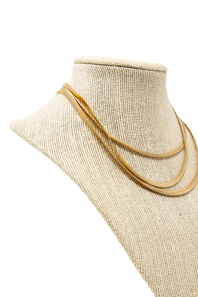 Triple Threat Necklace-210 - ACCESSORIES DROPSHIP-MKD DS-Gold-[option4]-[option5]-[option6]-Leather & Lace Boutique Shop