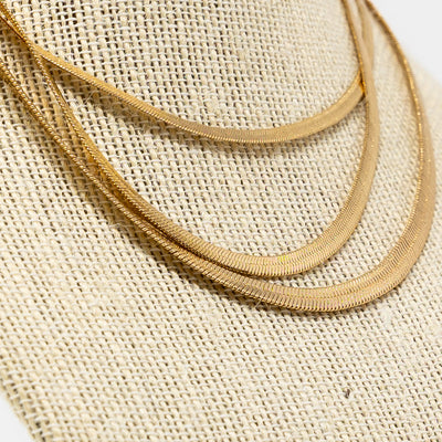 Triple Threat Necklace-210 - ACCESSORIES DROPSHIP-MKD DS-[option4]-[option5]-[option6]-Leather & Lace Boutique Shop