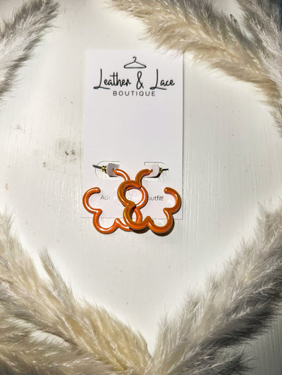 Rainbow Daisy Mini Hoops-190 - ACCESSORIES - JEWELRY-LEATHER & LACE-[option4]-[option5]-[option6]-Leather & Lace Boutique Shop