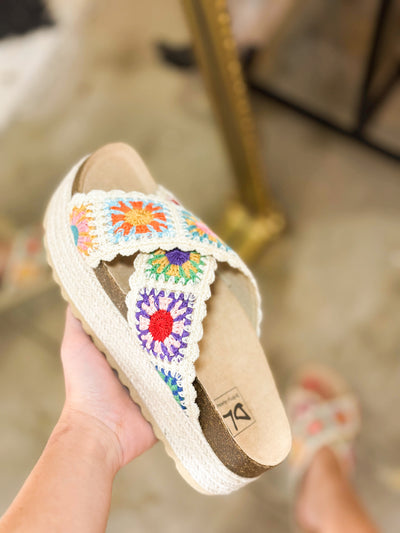 Chinese Laundry Boho Woven Platform Sandals-180 - SHOES-CHINESE LAUNDRY-[option4]-[option5]-[option6]-Leather & Lace Boutique Shop