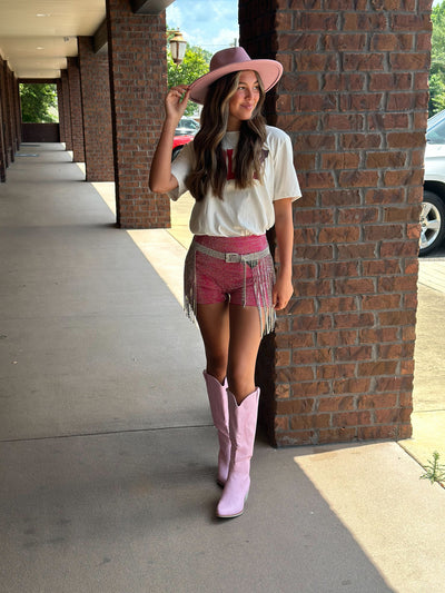 Rhinestone Cowgirl Statement Belt-190 - ACCESSORIES - BAGS/BELTS-LEATHER & LACE-[option4]-[option5]-[option6]-Leather & Lace Boutique Shop