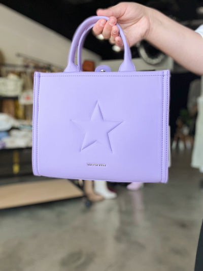Vintage Havana Alyce Satchel - Purple-190 - ACCESSORIES - BAGS/BELTS-VINTAGE HAVANA-[option4]-[option5]-[option6]-Leather & Lace Boutique Shop