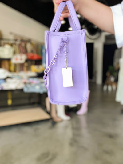 Vintage Havana Alyce Satchel - Purple-190 - ACCESSORIES - BAGS/BELTS-VINTAGE HAVANA-[option4]-[option5]-[option6]-Leather & Lace Boutique Shop