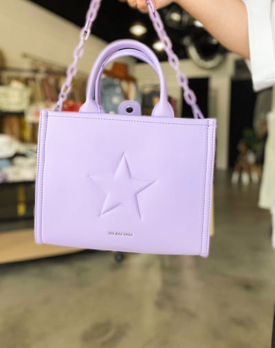 Vintage Havana Alyce Satchel - Purple-190 - ACCESSORIES - BAGS/BELTS-VINTAGE HAVANA-[option4]-[option5]-[option6]-Leather & Lace Boutique Shop