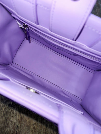 Vintage Havana Alyce Satchel - Purple-190 - ACCESSORIES - BAGS/BELTS-VINTAGE HAVANA-[option4]-[option5]-[option6]-Leather & Lace Boutique Shop