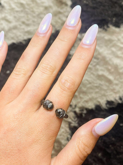 Metal Cable Rings-190 - ACCESSORIES - JEWELRY-LEATHER AND LACE-[option4]-[option5]-[option6]-Leather & Lace Boutique Shop