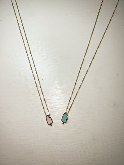 Mini Popsicle Pendant Chain-190 - ACCESSORIES - JEWELRY-LEATHER & LACE-[option4]-[option5]-[option6]-Leather & Lace Boutique Shop