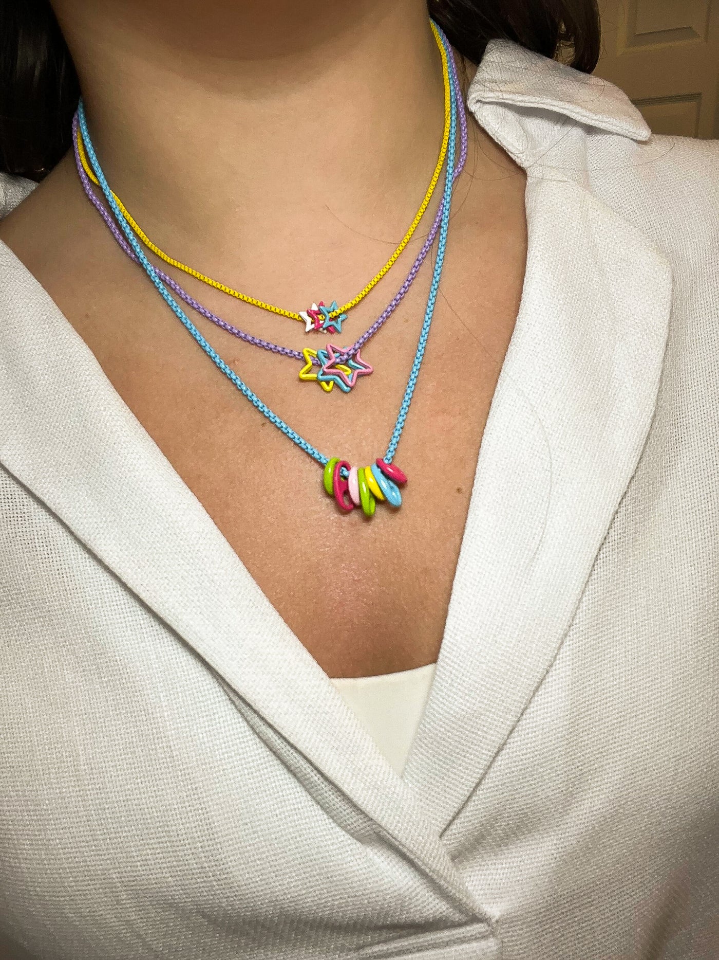 Better In The 90’s Charm Necklace-190 - ACCESSORIES - JEWELRY-LEATHER & LACE-[option4]-[option5]-[option6]-Leather & Lace Boutique Shop