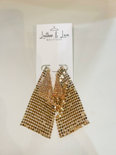 Chain Mail Drops-190 - ACCESSORIES - JEWELRY-LEATHER & LACE-[option4]-[option5]-[option6]-Leather & Lace Boutique Shop