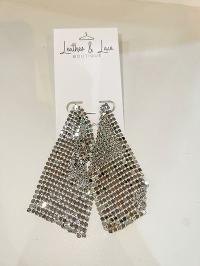 Chain Mail Drops-190 - ACCESSORIES - JEWELRY-LEATHER & LACE-[option4]-[option5]-[option6]-Leather & Lace Boutique Shop