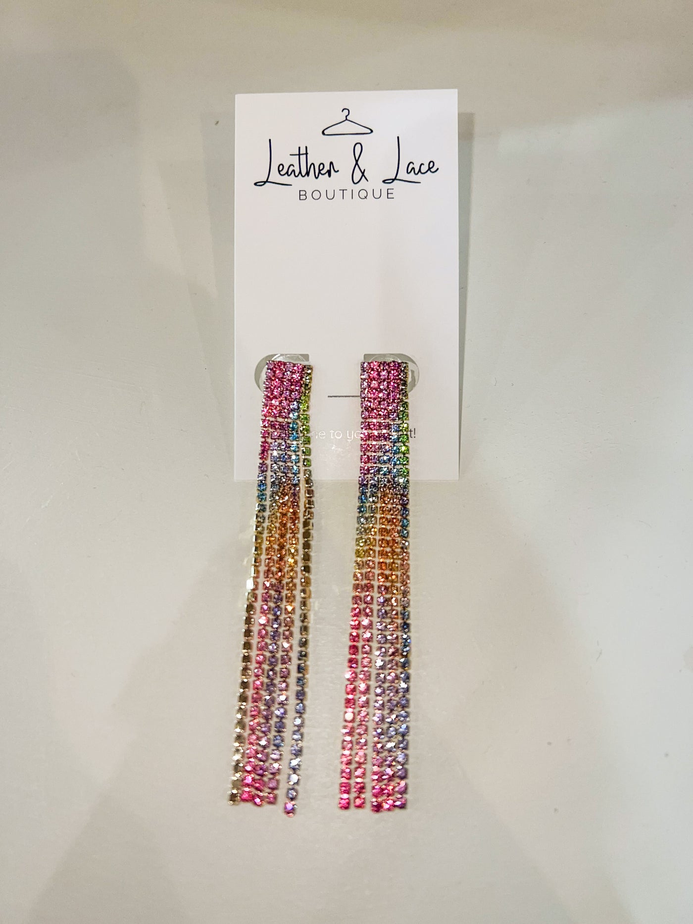 Lover Rhinestone Threaders-190 - ACCESSORIES - JEWELRY-LEATHER & LACE-[option4]-[option5]-[option6]-Leather & Lace Boutique Shop