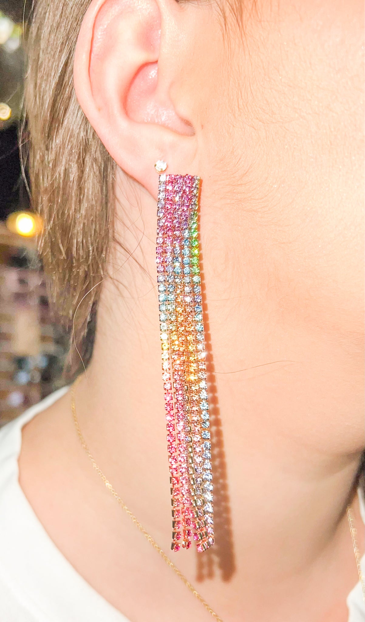 Lover Rhinestone Threaders-190 - ACCESSORIES - JEWELRY-LEATHER & LACE-[option4]-[option5]-[option6]-Leather & Lace Boutique Shop